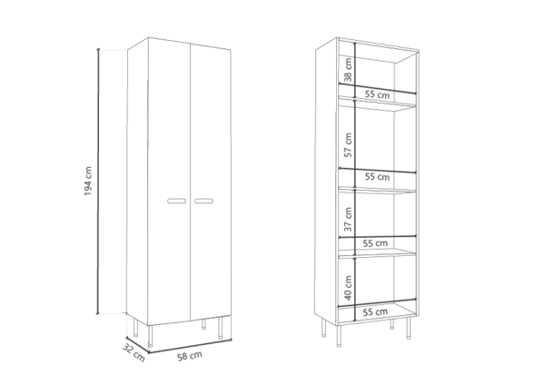 Organizador despensero 1,94