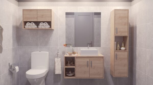 Alacena para baño 2 puertas