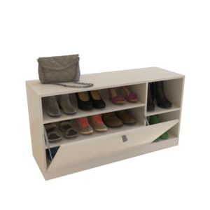 Zapatero pie de cama