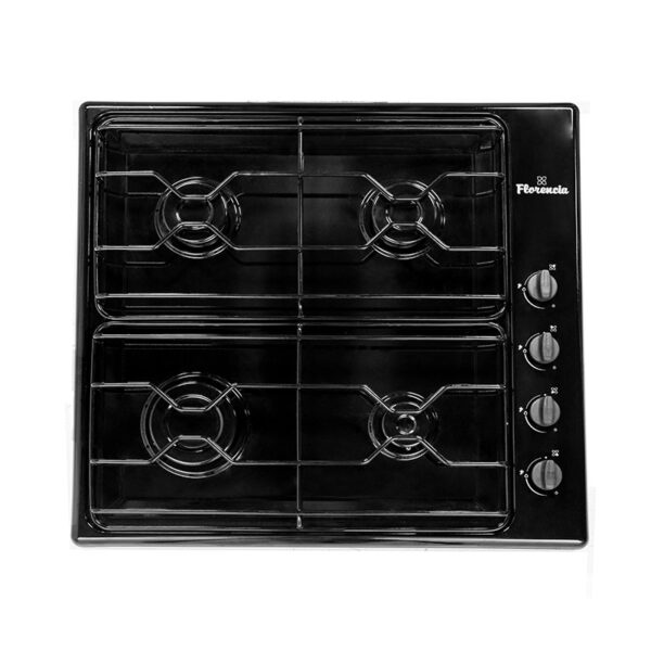 Anafe a Gas Florencia Negro Flor 6737N