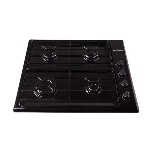 Anafe a Gas Florencia Negro Flor 6737N