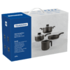 Batería de Cocina Paris Tramontina de Aluminio con Revestimiento Antiadherente Starflon Max Plomo 4 Pzas2 Batería de Cocina Paris Tramontina de Aluminio con Revestimiento Antiadherente Starflon Max Plomo 4 Pzas
