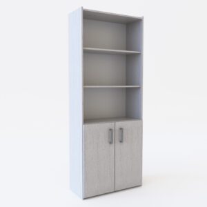 DLO103-ROBLE-BLANCO-scaled Biblioteca estudio 2 puertas.