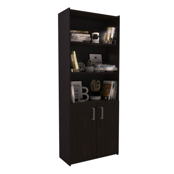 Biblioteca estudio 2 puertas.