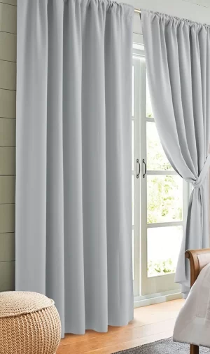 Juego Cortinas Black Out J. Cartier Pasabarral-agarraderas