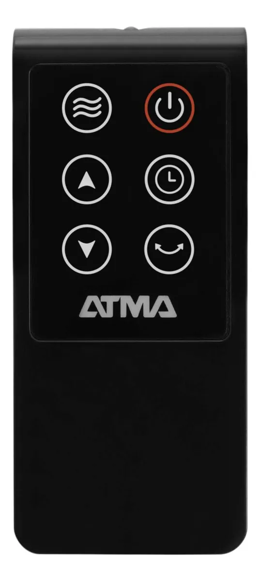 D_NQ_NP_2X_701109-MLA74246689541_012024-F Calefactor Vitro Atma 1500w ATVC1521P Bajo Consumo Remoto + Display