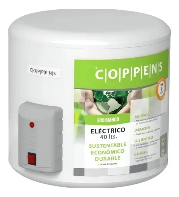 Termotanque Electrico Coppens Tte40 - 40 Lts C Inf 1500w Colgar