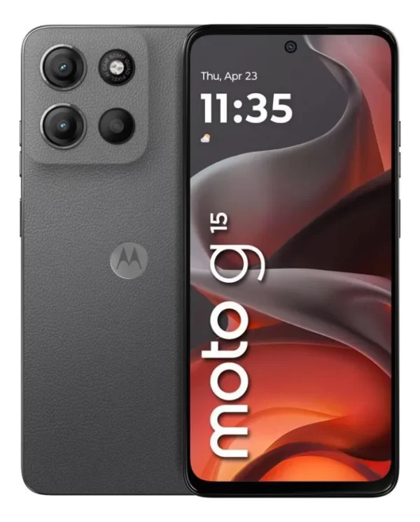 Celular Motorola G15 4GB 128GB Gravity Grey