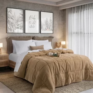 Acolchado Extra Suave Jean Cartier Lisboa 1 Plaza 1/2.