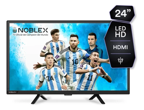 D_NQ_NP_2X_782030-MLU76810434793_062024-F Tv Led Noblex Db24x4000pi 24" Hd