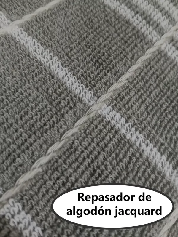 D_NQ_NP_2X_846689-MLA84137400294_052025-F Repasador De Cocina Algodón Jacquard Grande 70x45cm