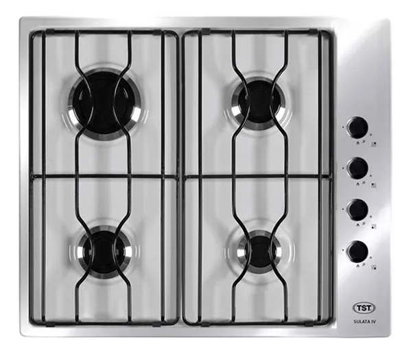 D_NQ_NP_2X_889282-MLA52895156666_122022-F Anafe Empotrable a Gas Natural - Envasado TST Sulata IV Hornallas