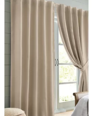 Juego Cortinas Black Out Jean Cartier Pasabarral Agarraderas