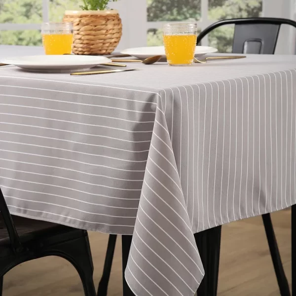 D_NQ_NP_2X_917109-MLA83270285704_042025-F Mantel De Mesa Cocina Rectangular 150x200cm Antimanchas Lines Visón Medio Estampado