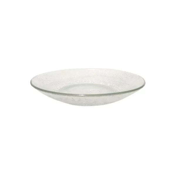 Plato De Vidrio Hondos Durax Transparente 21 Cm