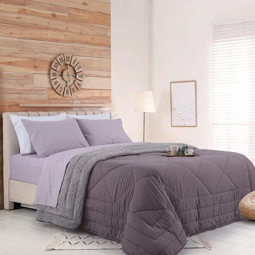 Juego Sábanas 2 1/2 P Lisa Premium 100% Algodón 150 Hilos Jc