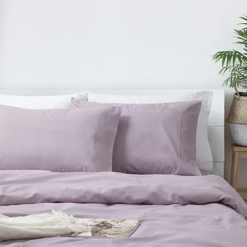 Juego Sábanas 2 1/2 P Lisa Premium 100% Algodón 150 Hilos Jc