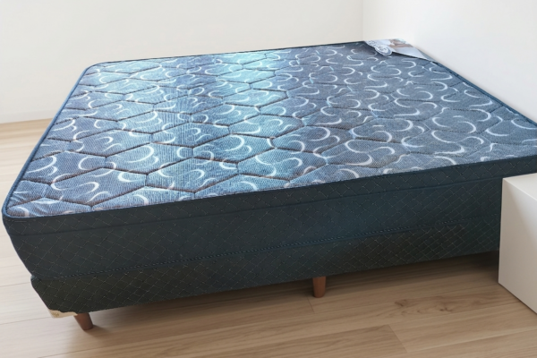 7. Conjunto sommier Balance 140x190- Espuma densidad media ( Color Azul )