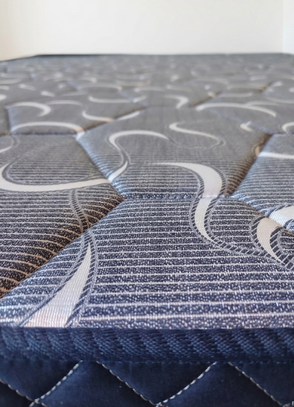 7. Conjunto sommier Balance 140x190- Espuma densidad media ( Color Azul )