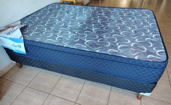 WhatsApp Image 2025-07-08 at 11.01.13 Conjunto sommier Balance - Todas las medidas - Espuma alta densidad.