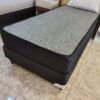Conjunto Sommier Mistral 80×190 – Espuma densidad media ( color gris )
