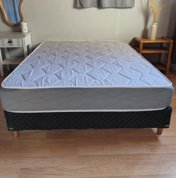 13. Conjunto Sommier Super Confort 140x190 - Espuma densidad media.