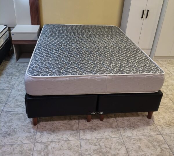 Conjunto Sommier Super Confort 140×190 – Espuma densidad media.