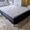 16. Conjunto Sommier Luxury 140x190 - Espuma alta densidad ( Espuma combinada )