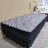 Conjunto sommier Euro Jackard 100×190 -espuma alta densidad