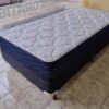 Conjunto sommier Imperial 100×190 – Espuma alta densidad ( color blanco )