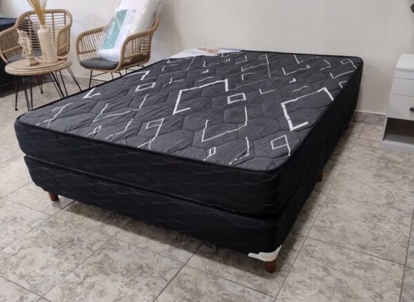 15. Conjunto Sommier Mistral 140x190 - Espuma densidad media