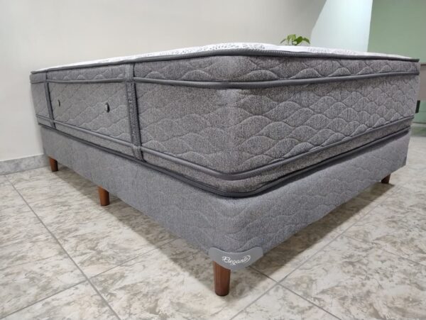 3. Conjunto sommier Cloud 140x190 . ( Resorte )