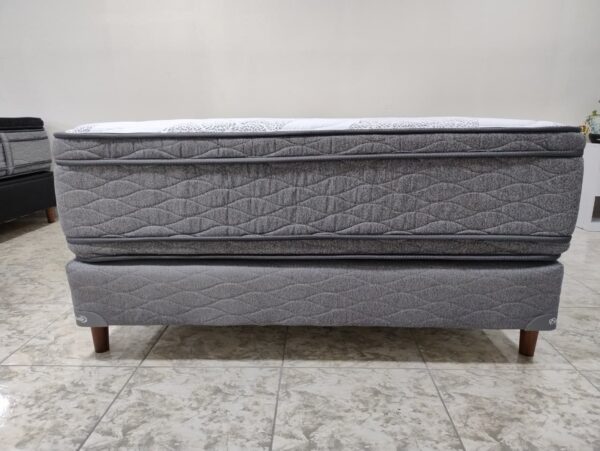 3. Conjunto sommier Cloud 140x190 . ( Resorte )