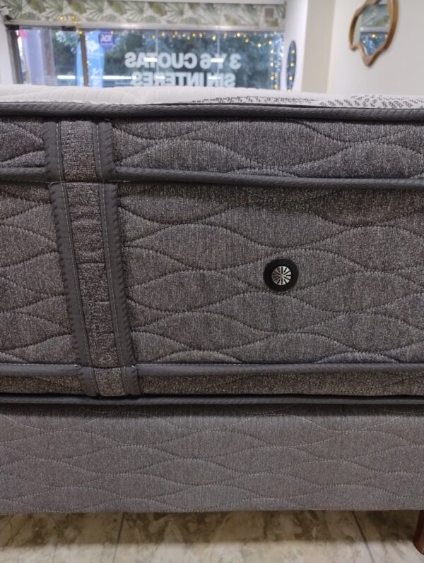 3. Conjunto sommier Cloud 140x190 . ( Resorte )