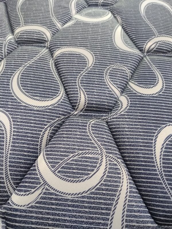 Conjunto sommier Imperial 100×190 – Espuma alta densidad ( color azul )