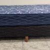 Conjunto sommier Imperial 100×190 – Espuma alta densidad ( color azul )