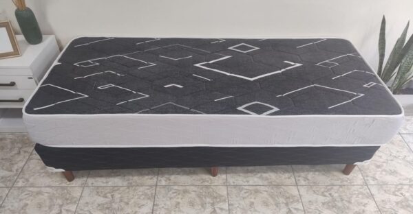 Conjunto Sommier Super Confort 80×190 – Espuma densidad media.