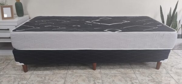 Conjunto Sommier Super Confort 80×190 – Espuma densidad media.