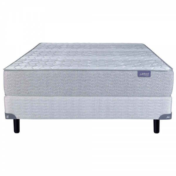 Conjunto sommier Linea Dorada Premium 140×190 – Espuma alta densidad.