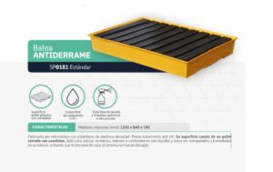 Batea antiderrame - SP0181 Estándar
