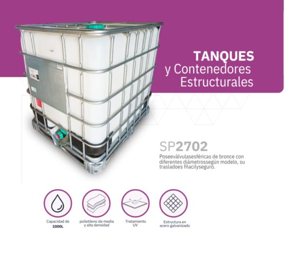 Tanques y contenedores estructurales