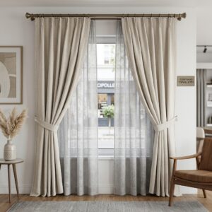 cortinas dobles Cortinas Sanitarias de PVC