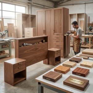 Muebles para baño.